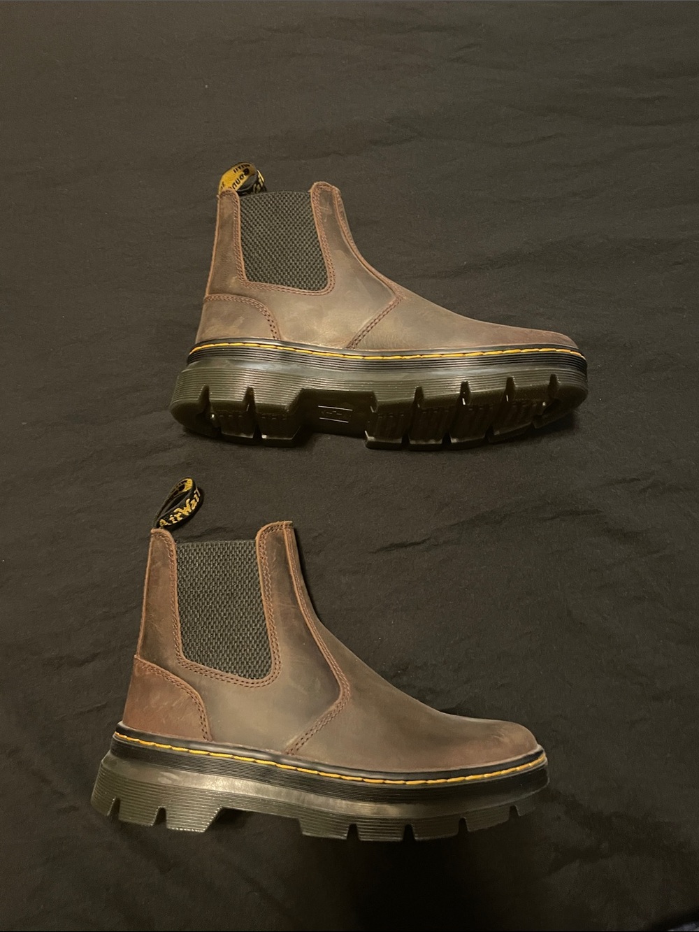 Brown Dr. Marten boots